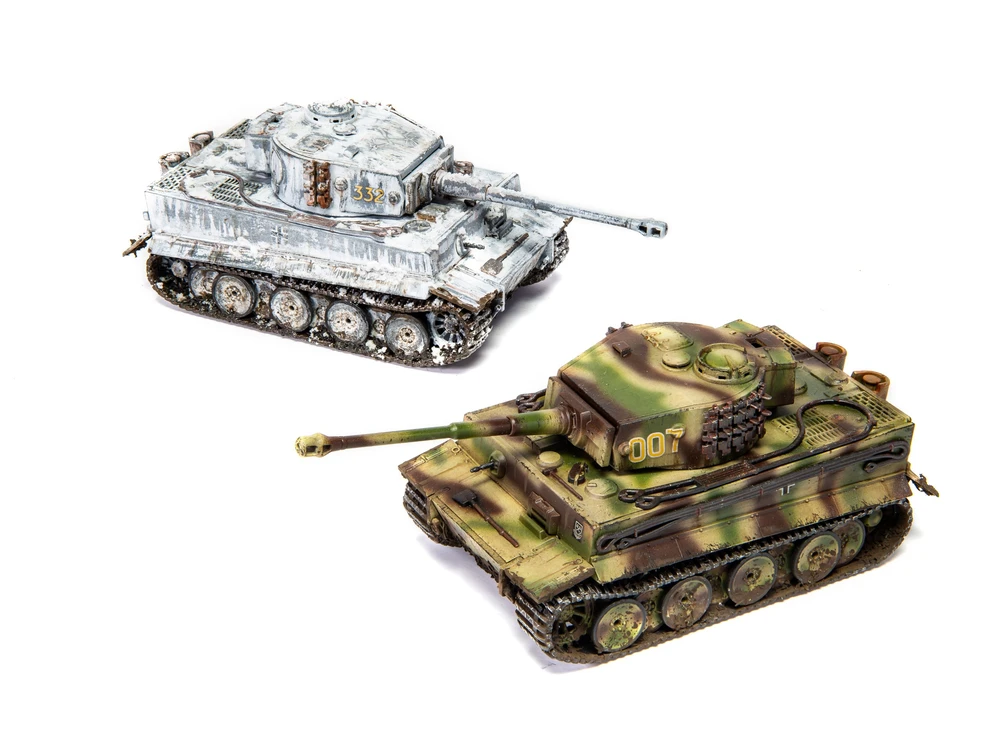 Airfix Tiger I tanko modelis 1:72, plastikinis surenkamas rinkinys