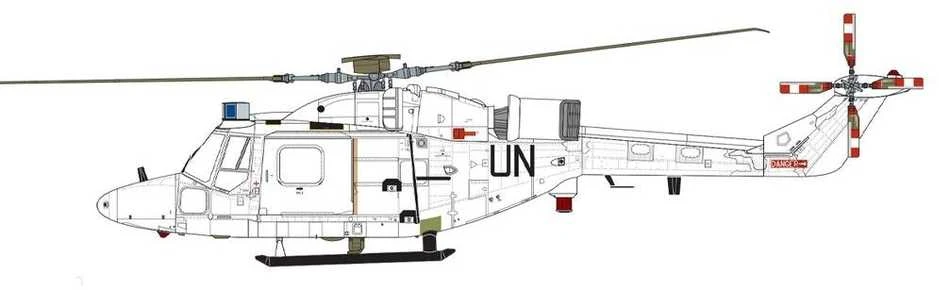Airfix Westland Lynx AH-7 1/48 plastikinis sraigtasparnio modelis