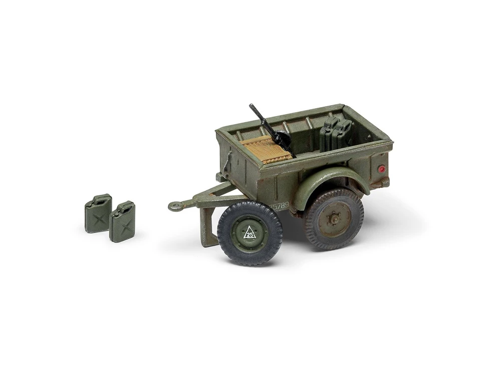 Airfix Willys MB Jeep dovanų rinkinys 1/72 A55117A