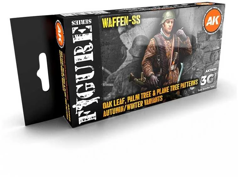 AK Interactive 3Gen akriliniai dažai Waffen-SS rudens/žiemos kamufliažui