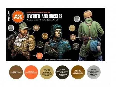 AK Interactive 3Gen akrilinių dažų rinkinys odai ir sagtims, AK11620