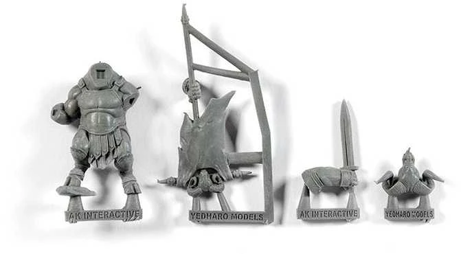 AK Interactive 3GEN dažų rinkinys „Carlos Tobes“ 14 spalvų + figūrėlė