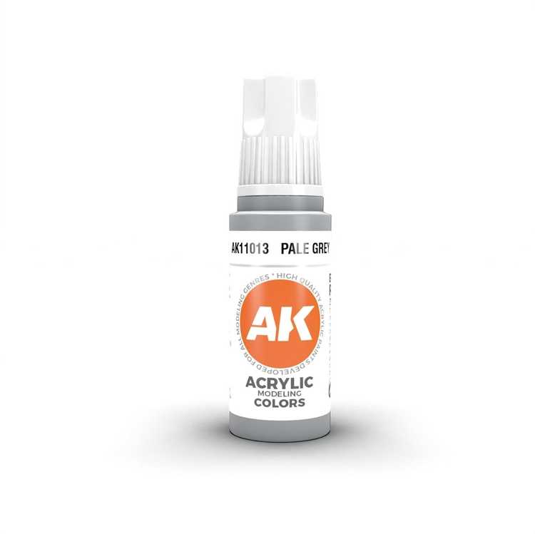 AK Interactive 3rd Gen akriliniai dažai Pale Pilkas 17ml AK11013
