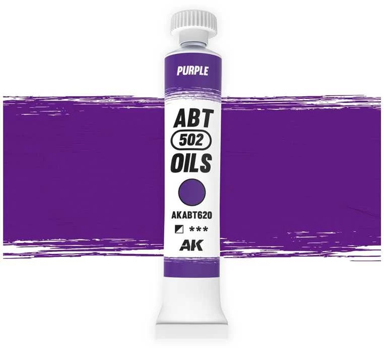 Ak Interactive ABT 502 violetiniai aliejiniai dažai efektams, AKABT620