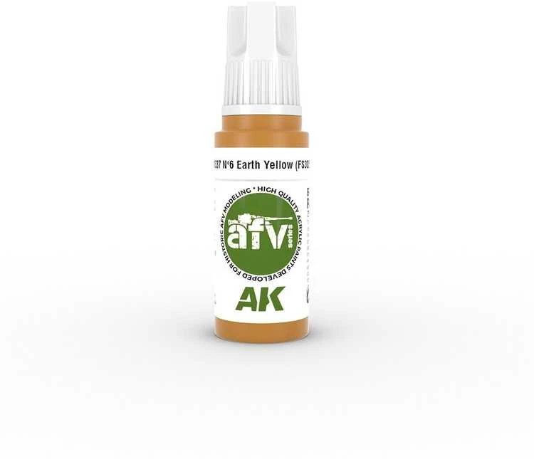 AK Interactive AFV Earth Geltona akrilas 17 ml AK11337