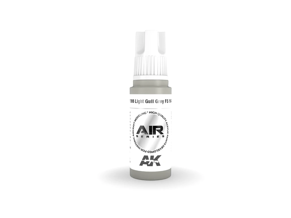 AK Interactive AIR akriliniai dažai Light Gull Pilkas FS16440 17ml
