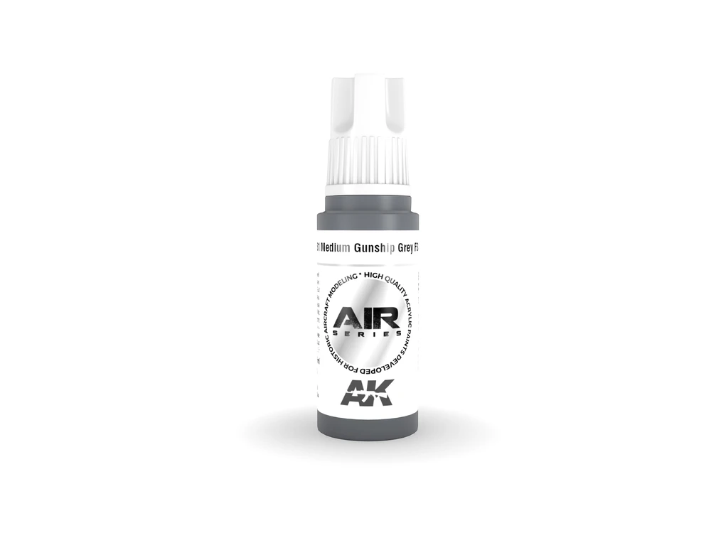 AK Interactive AIR akriliniai dažai Medium Gunship Pilkas FS36118 17ml