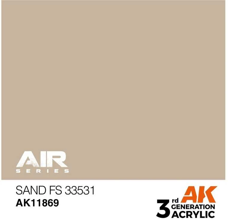 AK Interactive AIR akriliniai dažai Sand FS 33531, 17 ml
