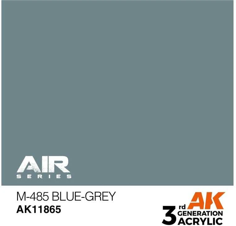 AK Interactive AIR M-485 Mėlyna-Pilkas akriliniai dažai lėktuvams 17ml