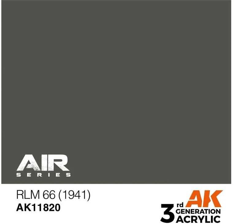 AK Interactive AIR RLM 66 dažai lėktuvams, 3 kartos akriliniai 17 ml