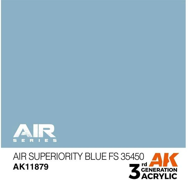 AK Interactive Air Superiority Mėlyna FS35450 akriliniai dažai lėktuvų 17ml