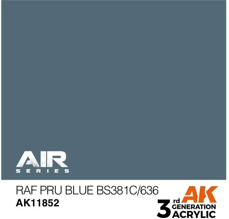 Ak Interactive AK RAF PRU Mėlyna akriliniai dažai lėktuvų modeliui 17ml AK11852