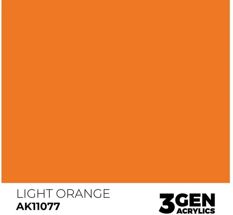 AK Interactive akriliniai dažai Light Oranžinis 17ml (AK11077)