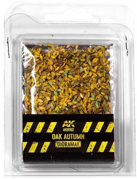 Ak Interactive Ąžuolo rudens lapai dioramoms 1:35–1:32–75mm–90mm, 7 g AK8162