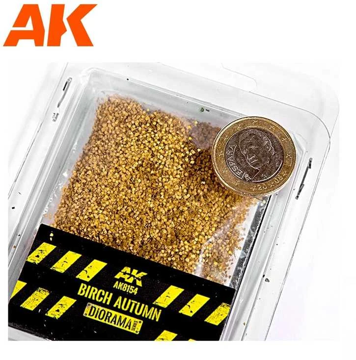 AK Interactive beržo rudens lapai dioramoms 28mm / 1:72, 7 g