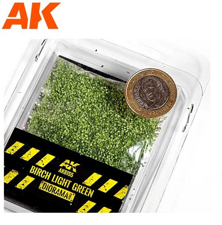 AK Interactive beržo šviesiai žali lapai 28mm / 1:72, 7 g