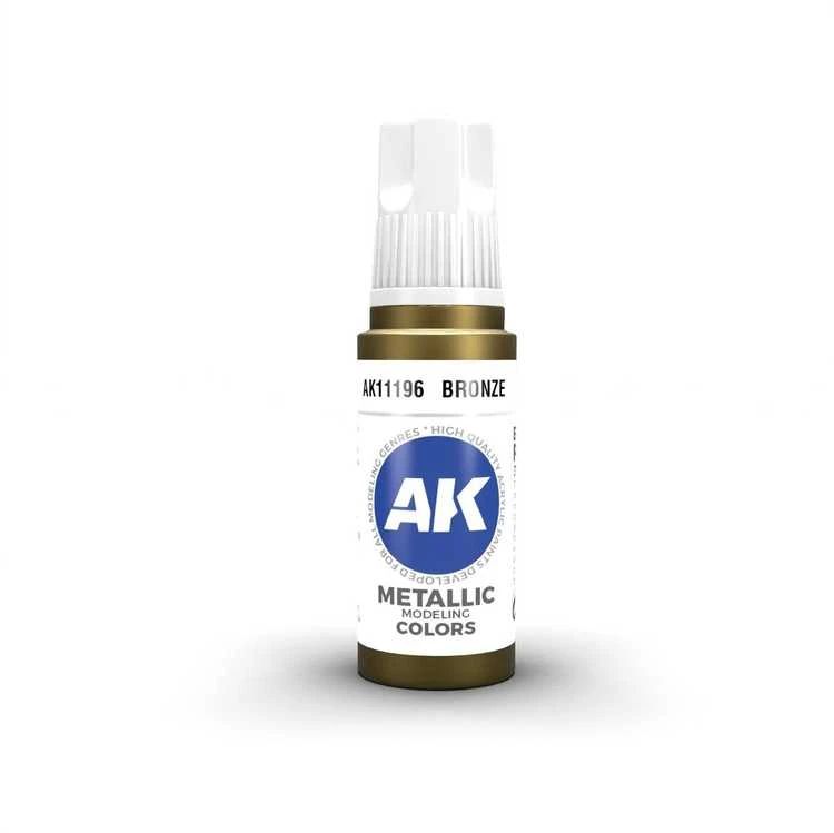 AK Interactive Bronze akriliniai dažai 3rd Gen, 17 ml, AK11196