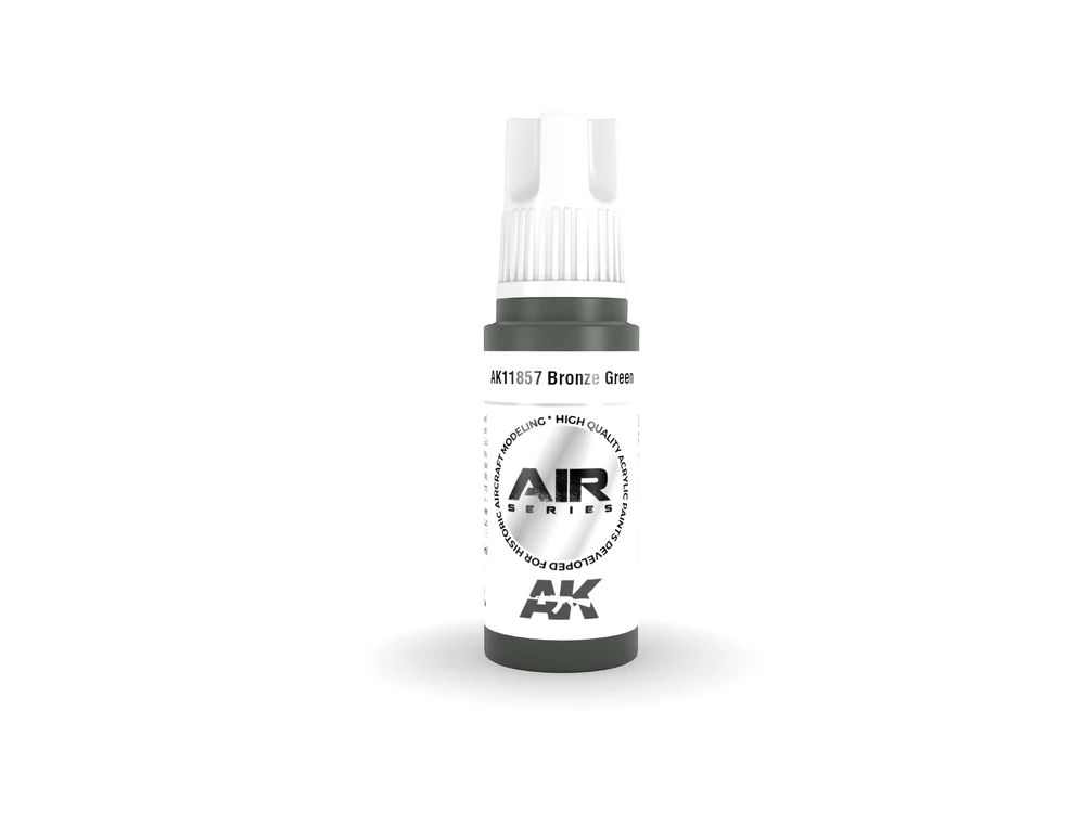 AK Interactive Bronze Žalias akriliniai dažai lėktuvų modeliams 17 ml