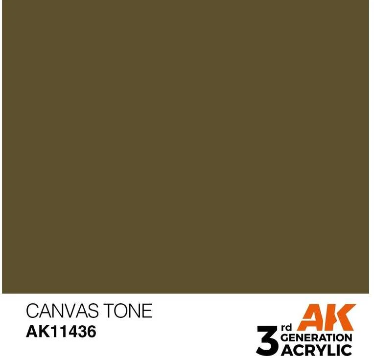 AK Interactive Canvas Tone akriliniai dažai figūrėlėms 17 ml AK11436