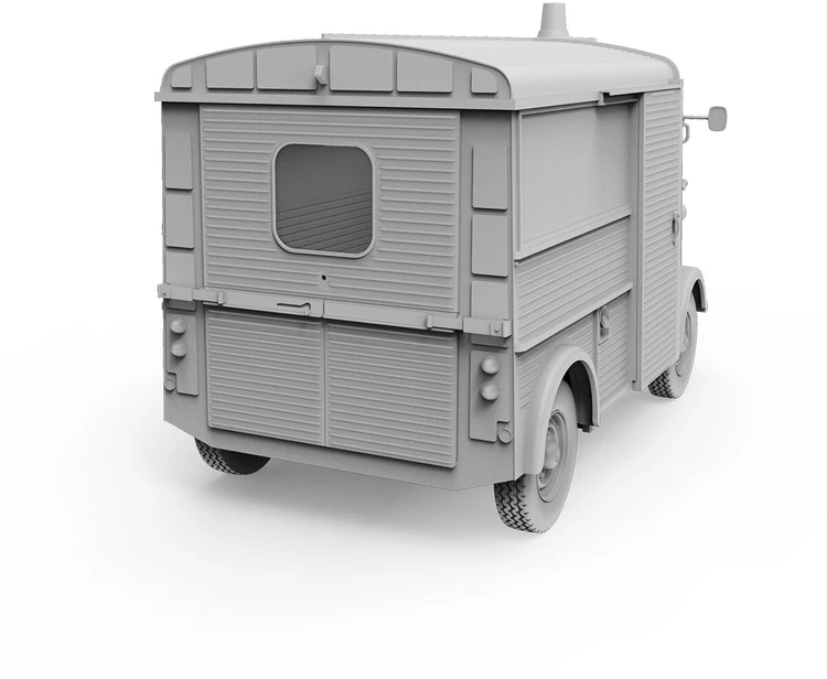 Ak Interactive Citroen Type HY viešųjų tarnybų mikroautobusas modelis 1/35