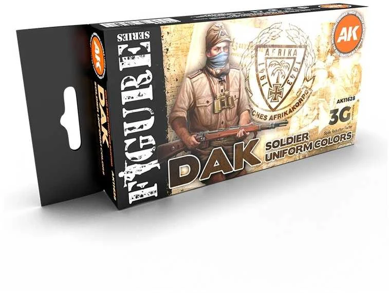 AK Interactive DAK uniformų akriliniai dažai, 3Gen rinkinys AK11628