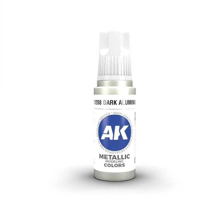 AK Interactive Dark Aliuminio akriliniai dažai, 17 ml (AK11208)