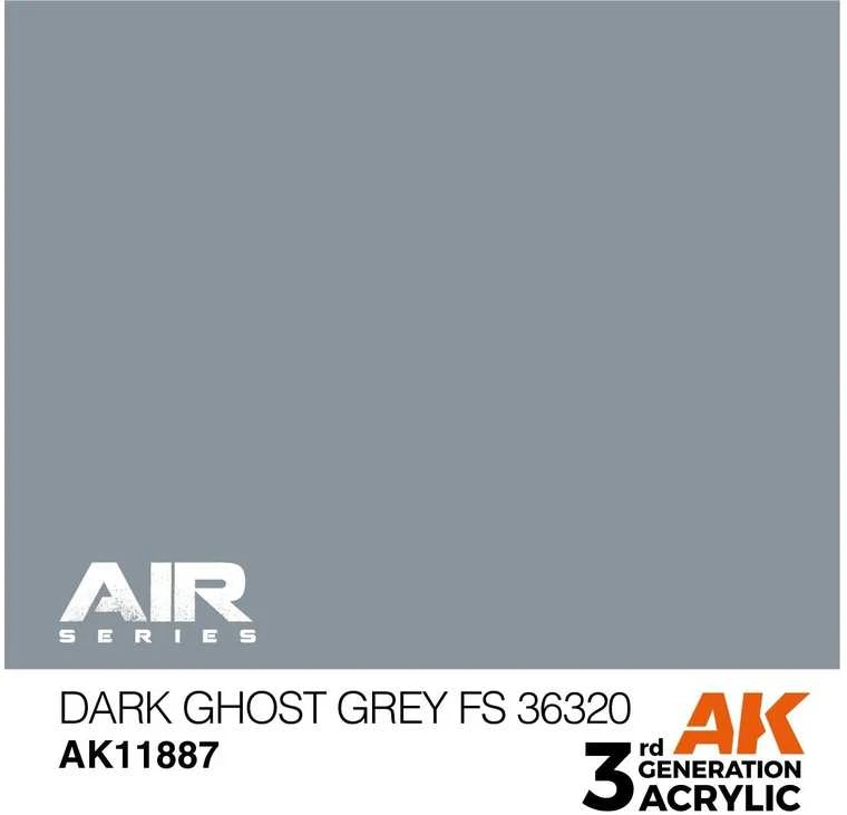 AK Interactive Dark Ghost Pilkas FS36320 akriliniai dažai 17ml