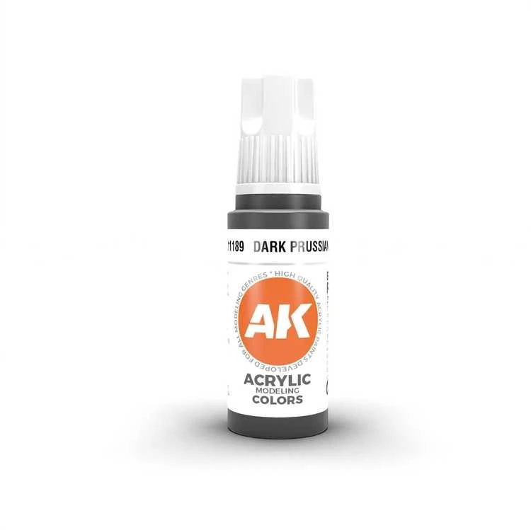 AK Interactive Dark Prussian Mėlyna 3rd Gen akriliniai dažai 17 ml