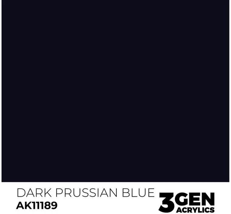 AK Interactive Dark Prussian Mėlyna 3rd Gen akriliniai dažai 17 ml