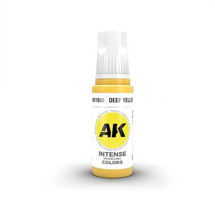 AK Interactive Deep Geltona akriliniai dažai 3rd Gen, 17 ml