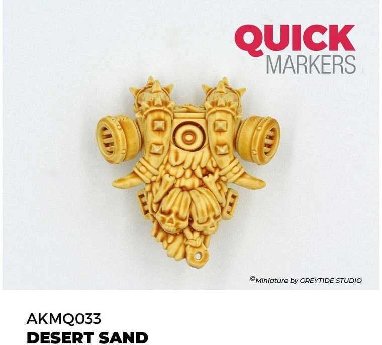 AK Interactive Desert Sand Quick Marker žymeklis miniatiūrų dažymui