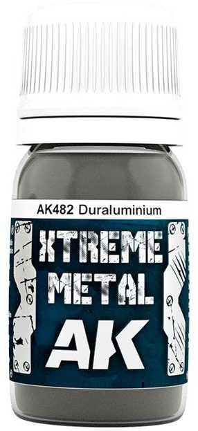 AK Interactive Duraluminium Xtreme Metal emaliniai dažai 30 ml (AK482)