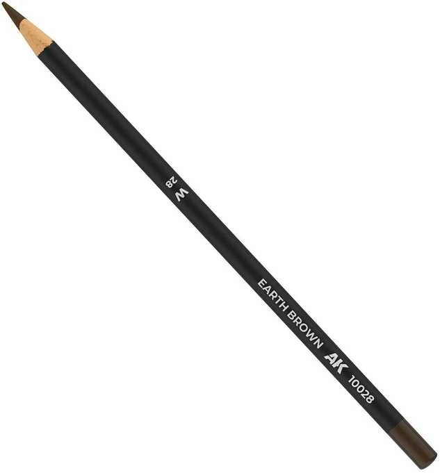 AK Interactive Earth Brown weathering pieštukas modeliavimui AK10028
