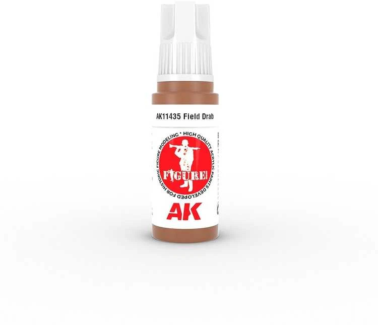 AK Interactive Field Drab figūrėlių akriliniai dažai 17ml