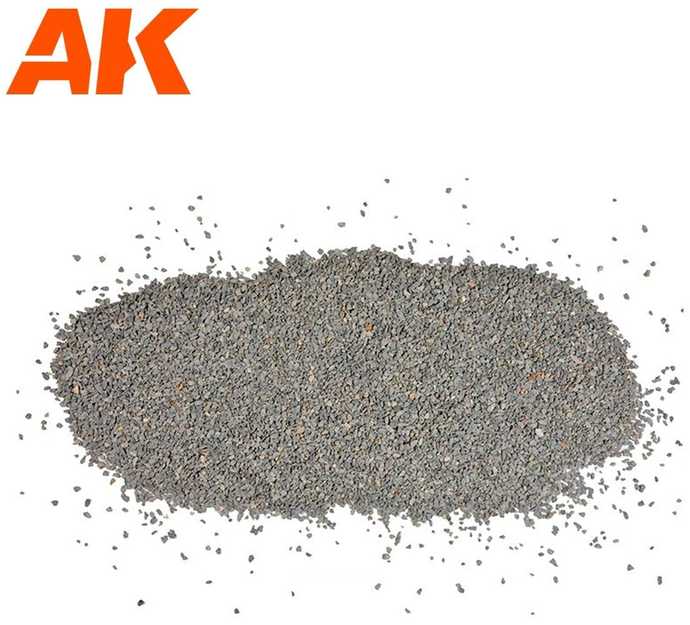 AK Interactive geležinkelio balastas dioramoms, natūralus žvyras 1/35