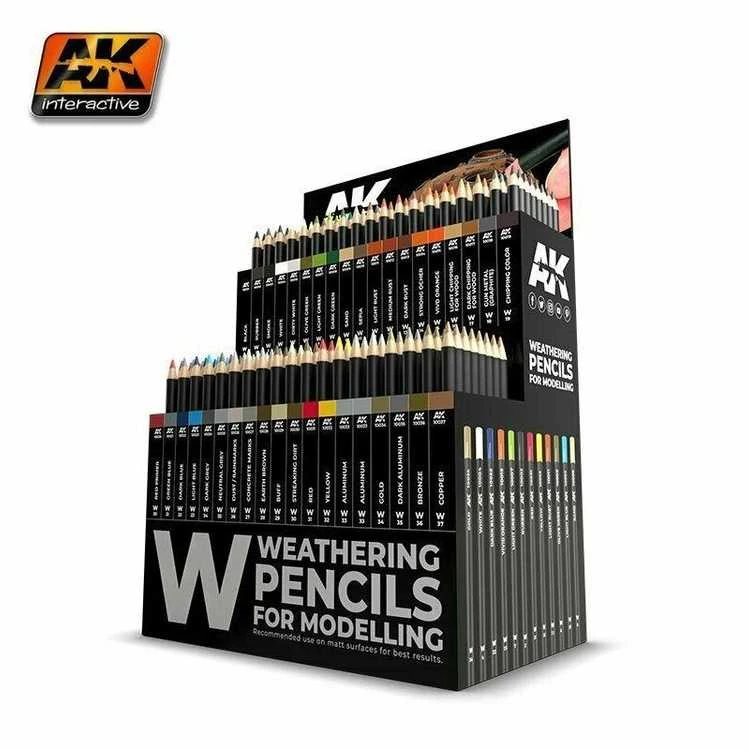 AK Interactive Gun Metal grafitinis weathering pieštukas AK10018