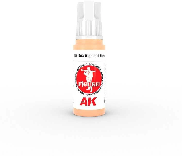 AK Interactive HIGHLIGHT FLESH akriliniai dažai figūrėlėms 17ml
