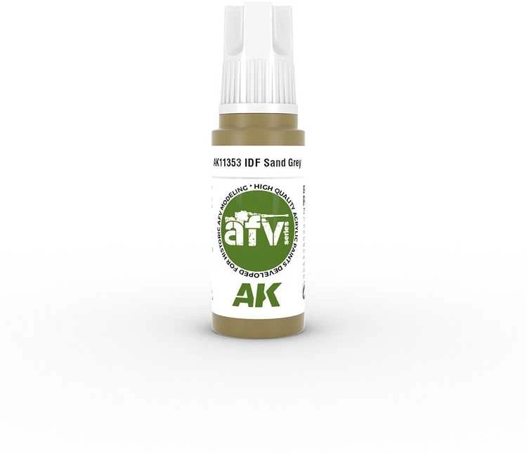 AK Interactive IDF Sand Pilkas akriliniai dažai karinei technikai 17ml