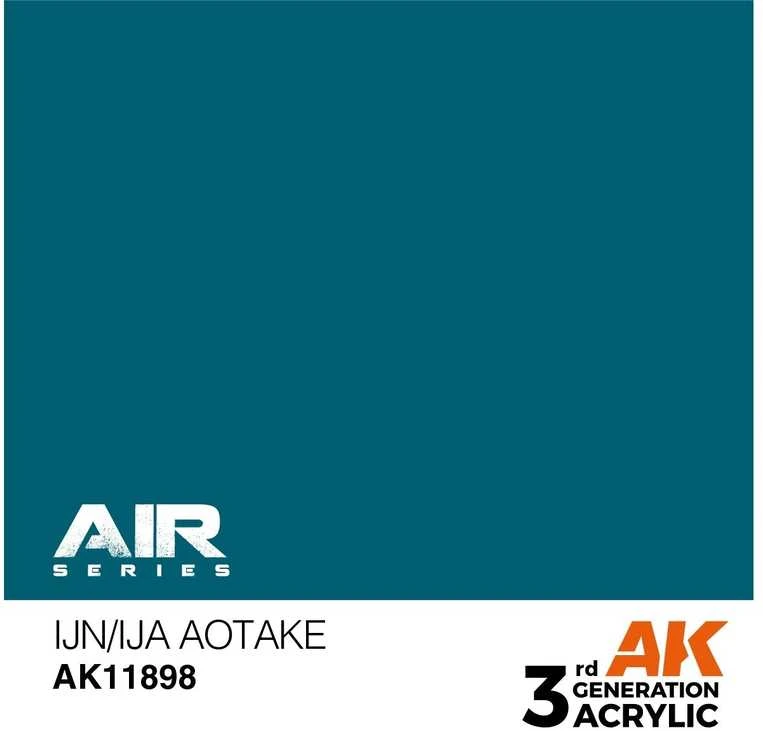 AK Interactive IJA #1 Hairyokushoku pilkai žali akriliniai dažai 17ml
