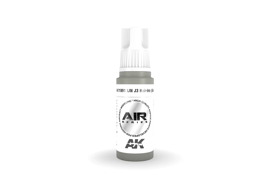 AK Interactive IJN J3 Hai-iro pilki akriliniai dažai AIR, 17 ml