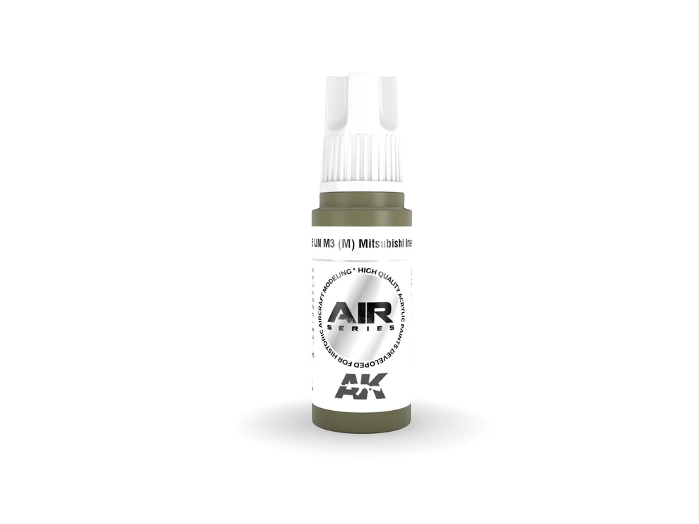 AK Interactive IJN Mitsubishi žalia akriliniai dažai, 17 ml