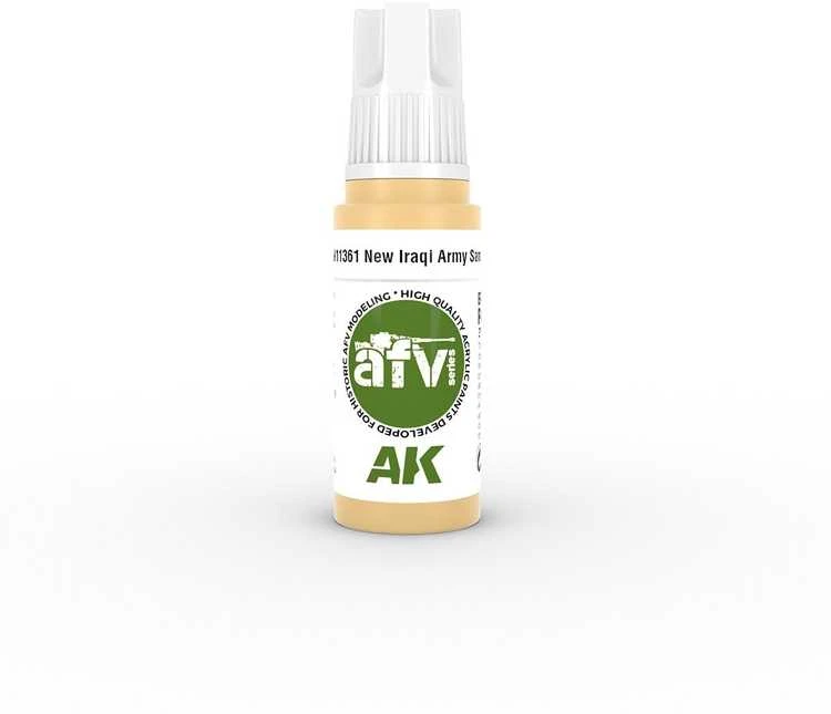 AK Interactive Irako armijos smėlio akriliniai dažai AFV 17ml