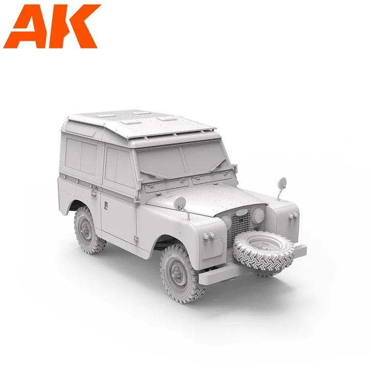 AK Interactive Land Rover 88 Series IIA Station Wagon modelis 1/35 AK35013