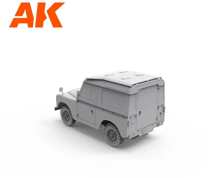 AK Interactive Land Rover 88 Series IIA Station Wagon modelis 1/35 AK35013
