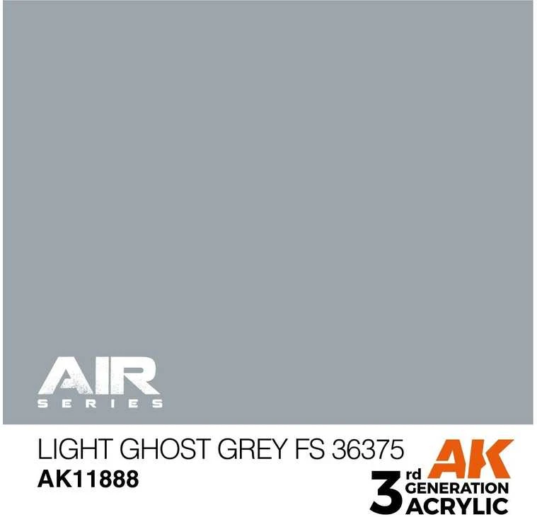 AK Interactive Light Ghost Pilkas FS36375 akriliniai lėktuvų dažai 17 ml