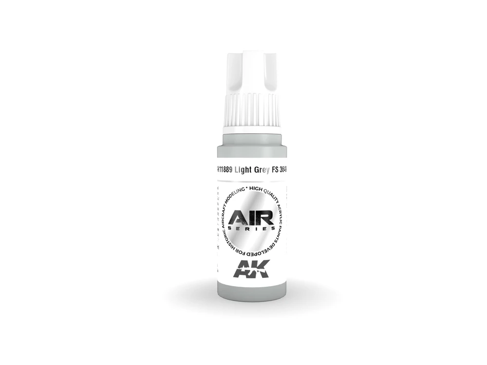 AK Interactive Light Pilkas FS36495 akriliniai dažai lėktuvams 17ml