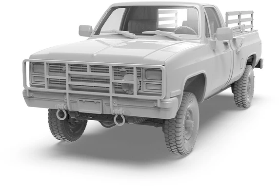 Ak Interactive M1008 karinis Chevrolet C/K Troop Carrier 1/35 plastikinis modelis