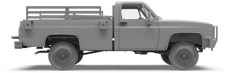 Ak Interactive M1008 karinis Chevrolet C/K Troop Carrier 1/35 plastikinis modelis
