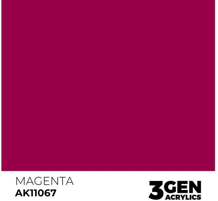 AK Interactive Magenta akriliniai dažai 3rd Gen, 17 ml (AK11067)