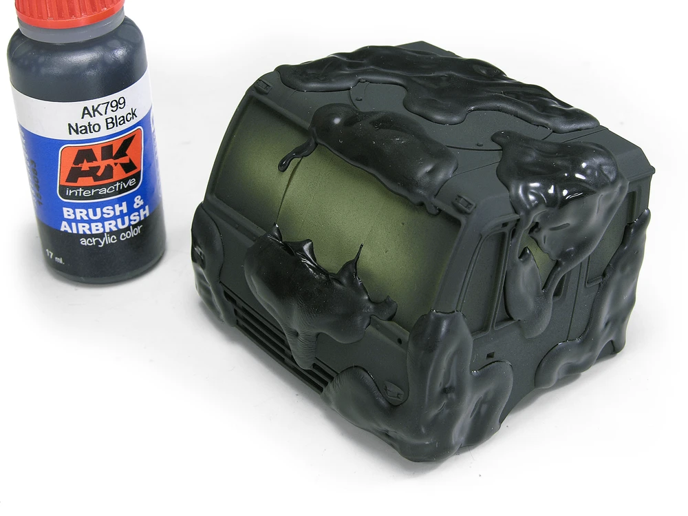 AK Interactive maskavimo elastinga masė kamufliažui, 80 g